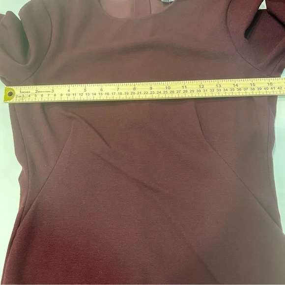 Vince Burgundy Shiraz Sheath Dress Sz S‎ - Picture 10 of 14